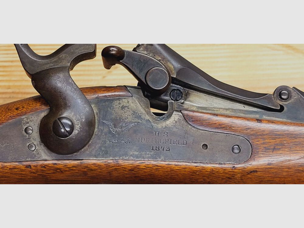 Springfield 1878 mit Original Munitionstasche