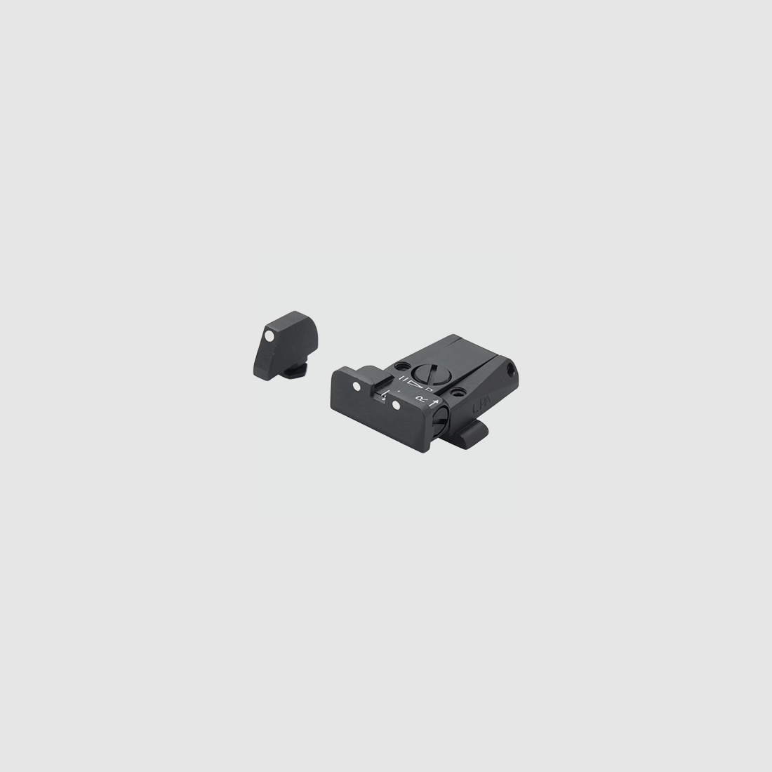 LPA Verstellbares Sight Set für Glock 17-48 (inkl. X-Modelle) 3 Punkte