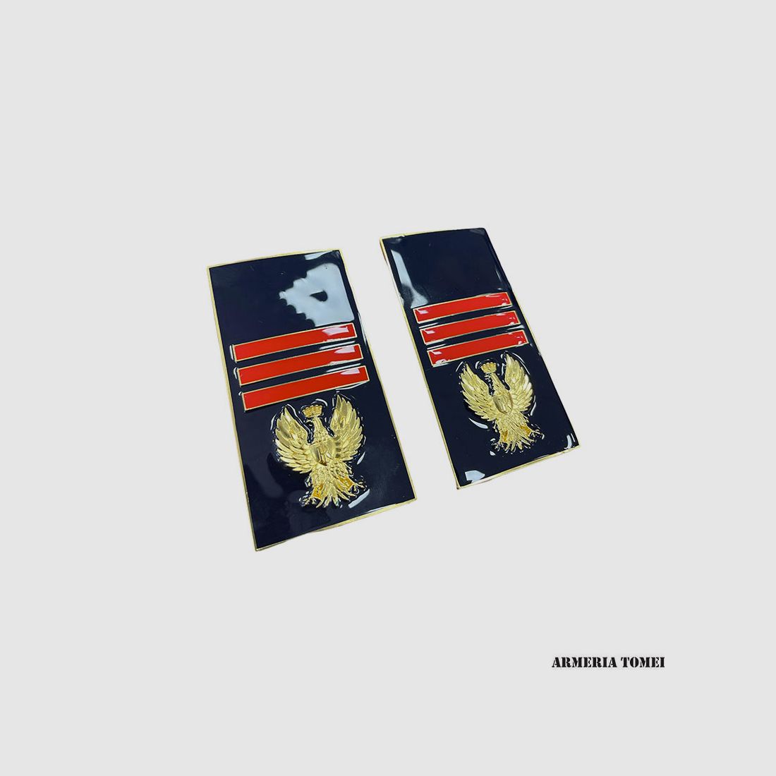 RANK – STATE POLICE – PAIR OF METAL RANKS ASSISTANT CHIEF