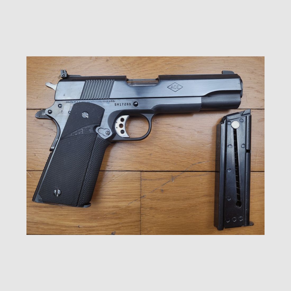 Rarissime Colt 1911 ACE Service Model – 22LR – Training der US-Armee am 1911 – Nichts mit einer Umrüstung zu tun, einschließlich beim Schießen! – Außergewöhnliches Sammlerstück! Top Zustand!, Bild 2 von 16