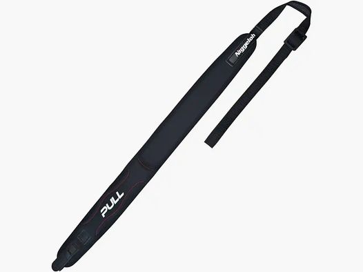 Cinghia per fucile Niggeloh PULL con sgancio rapido / neoprene, nero