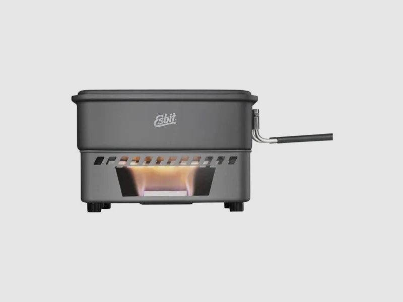 Esbit Trockenbrennstoff-Kochset 1.1 L Edelstahl