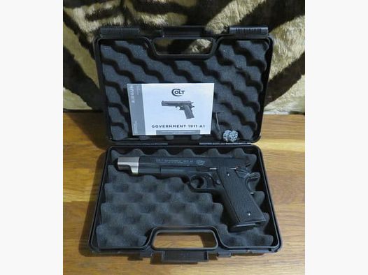 CO2-pistool UMAREX Colt Government 1911 A1 Zwart 4,5mm