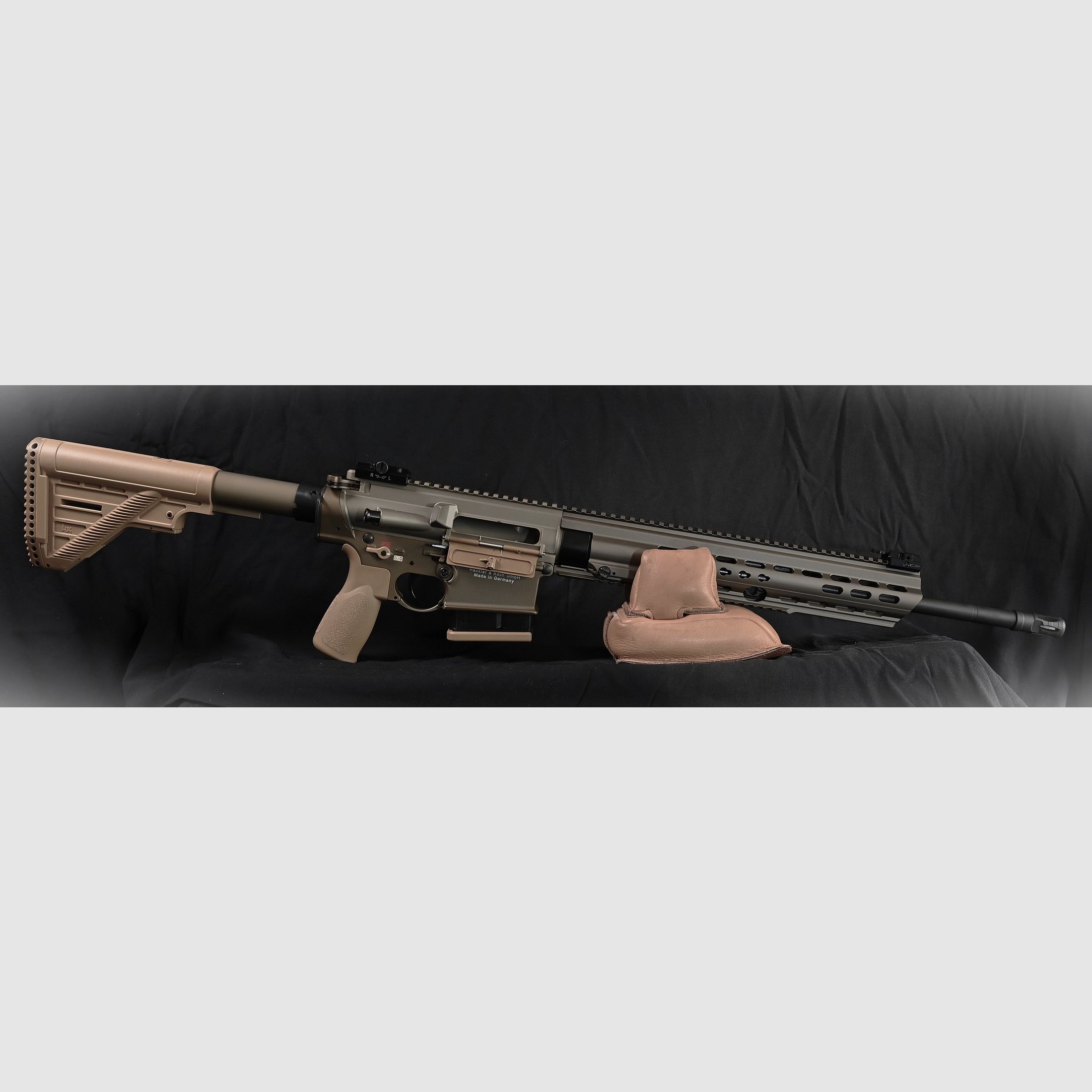 SL M 308 A3 met 20 inch loop optioneel met Steiner ZF Bruin