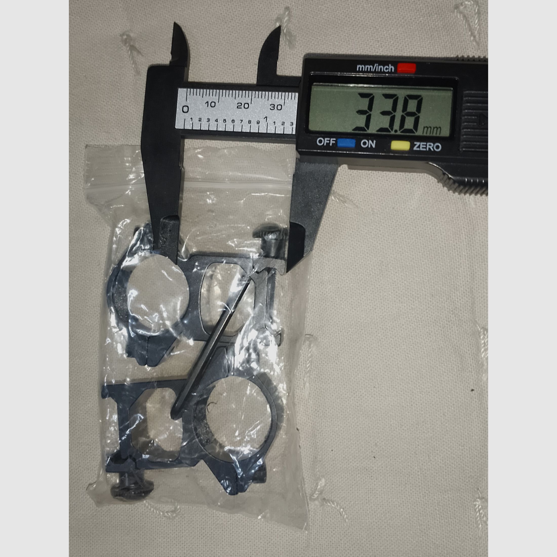 Neue Zielfernrohrmontageringe 25mm Durchmesser Scope Mount für Picatinny 21mm Rail