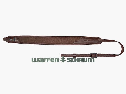 Niggeloh Gewehrriemen Loden - Braun mit Schnellverschluss