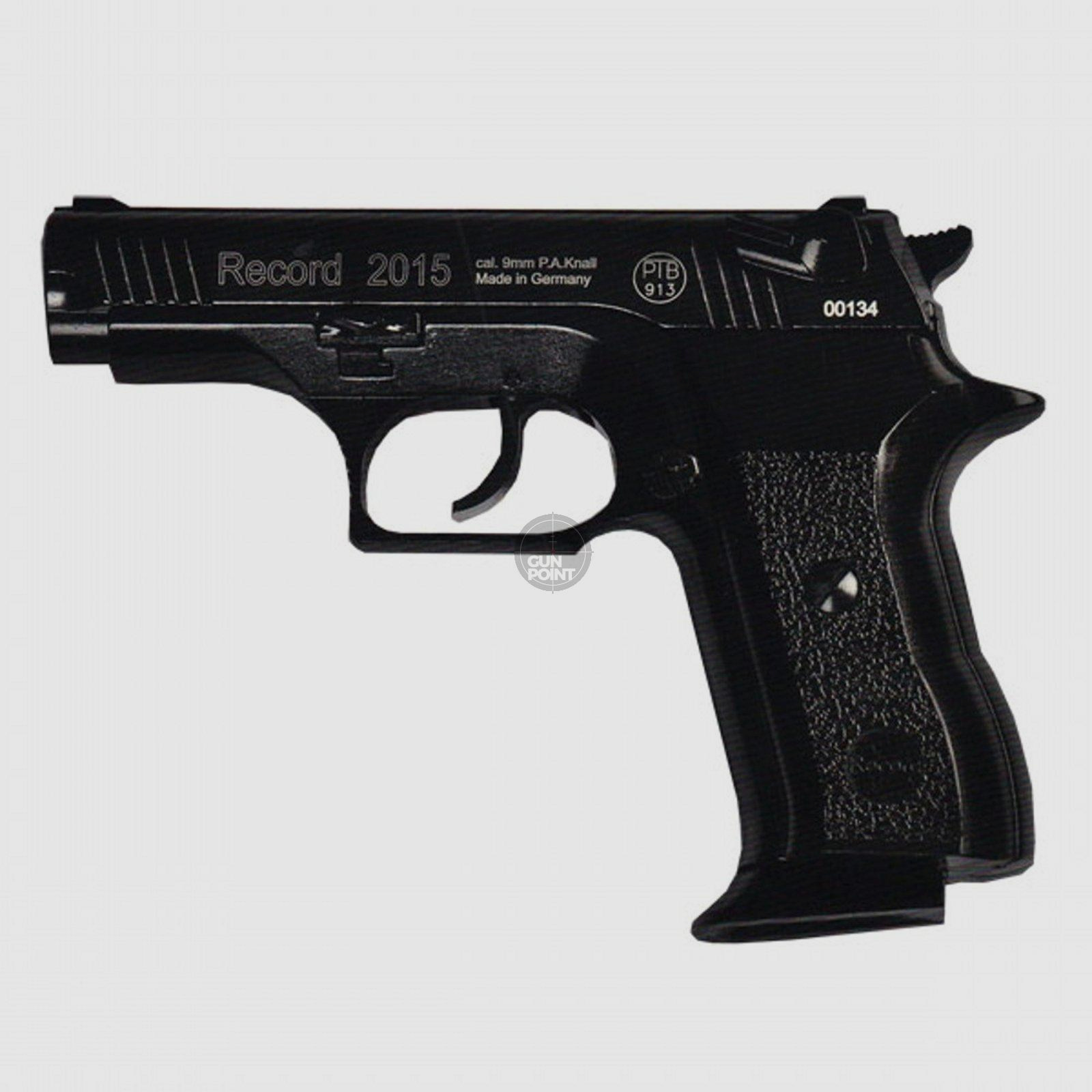 Schreckschuss - Gas Signal Pistole - RECORD Modell 2015 - 9 mm P.A.K.