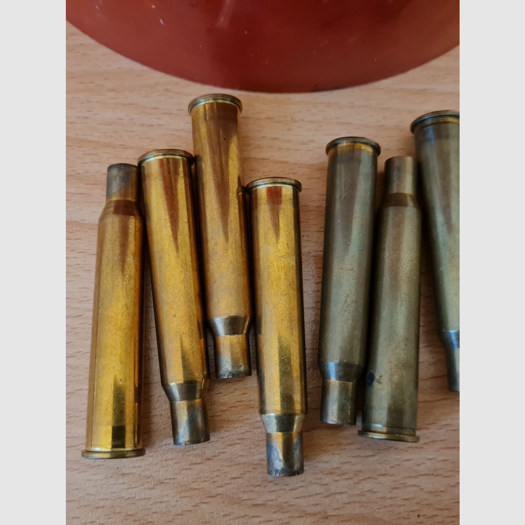 7 x 65R Messinghülsen für Wiederlader 