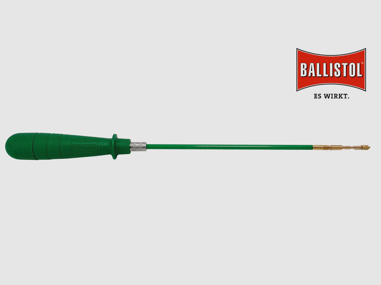 Ballistol Stahl-Putzstab kurz mit Zubehör, Ø 5 mm (1/8" Außengewinde)
