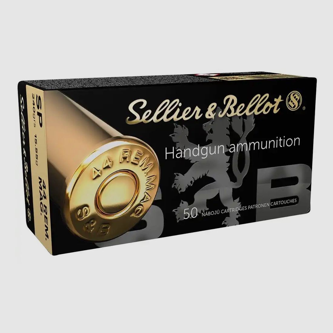 .44 Mag. Teilmantel 15,6g/240grs. Sellier & Bellot