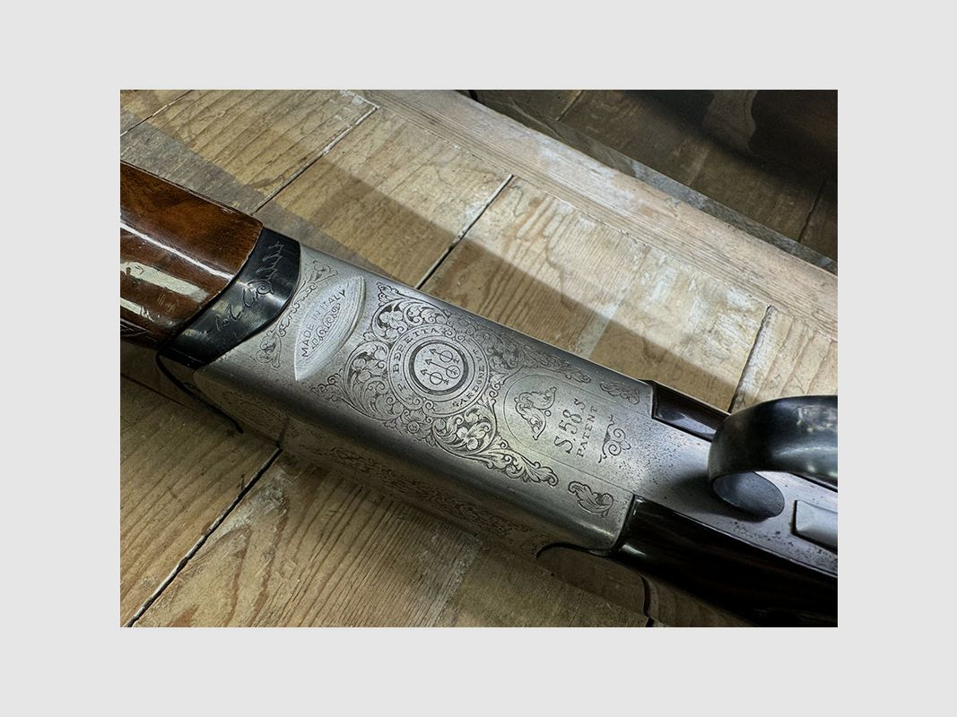 USATO – FUCILE SOVRAPPOSTO TRAP – BERETTA S 58 s cal. 12, immagine 7 di 8