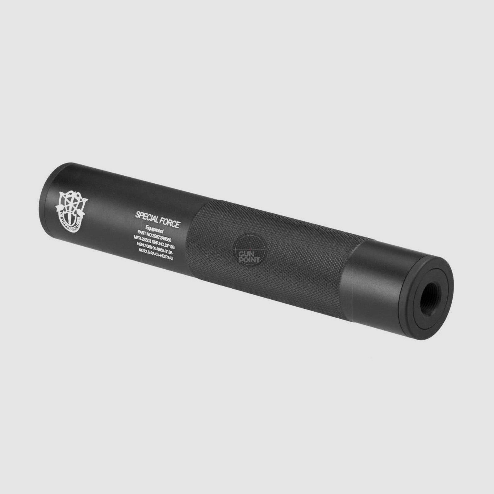 FMA 198x35 Special Forces Silencer CW/CCW-Schwarz
