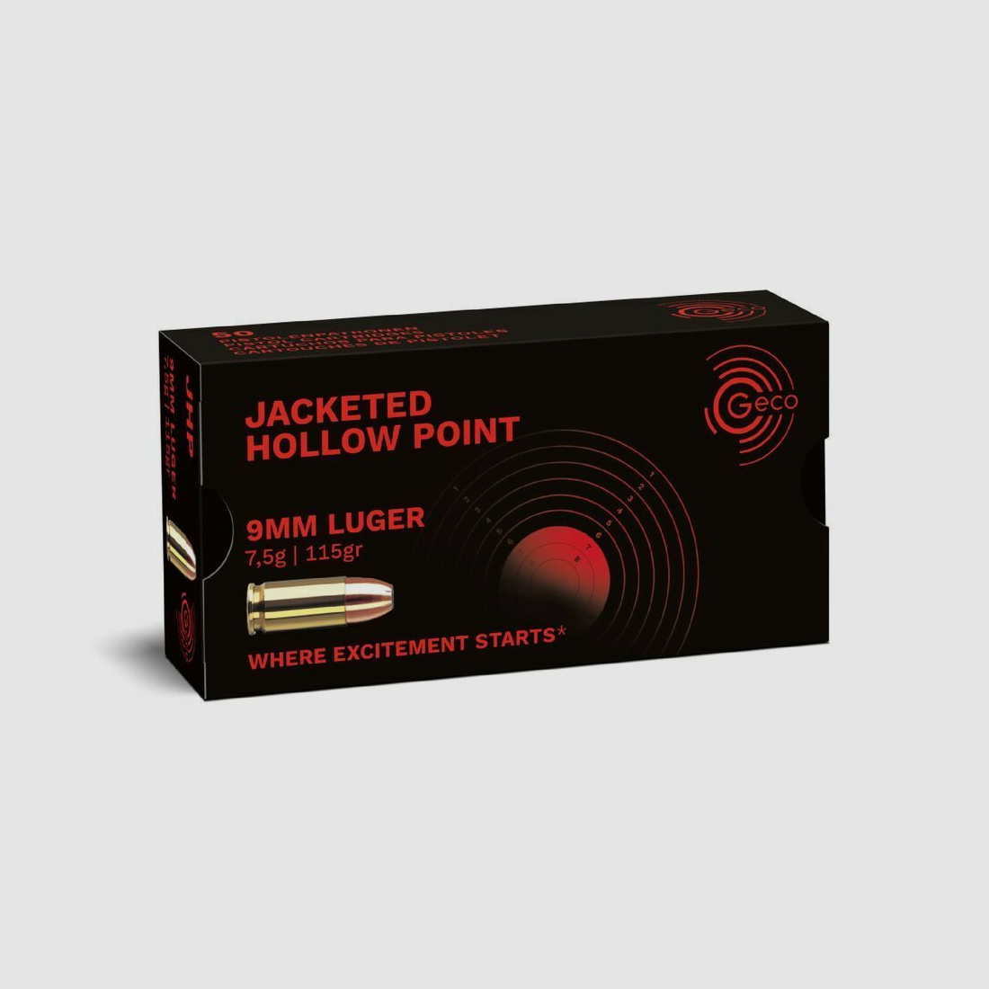 Geco JHP 7,5g/115grs à50
