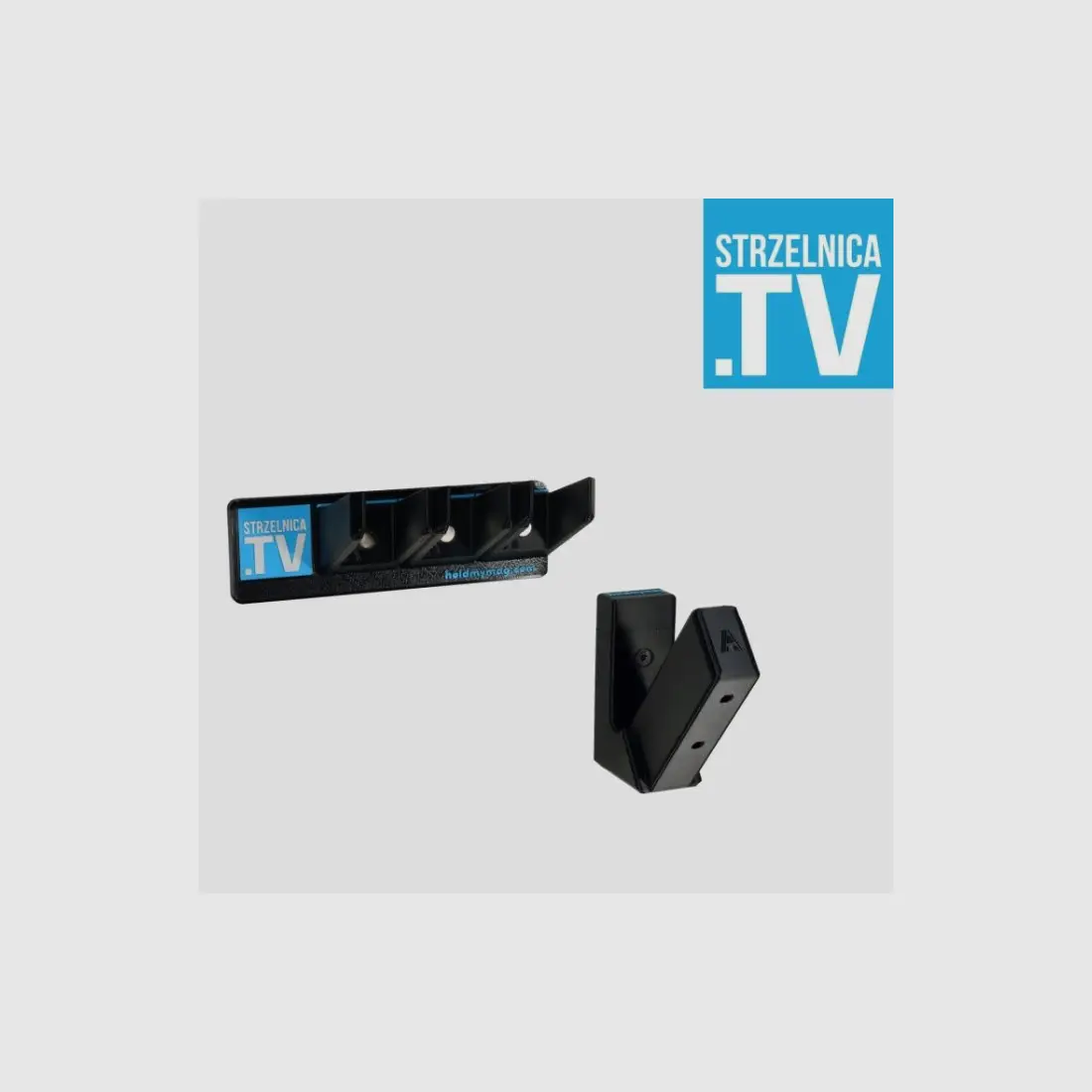 Szafa Kwiatka Pistol holder for GLOCK and 3 magazines (Glock 17/19 X/34/45) - HoldmyMag magnetic holder, image 2 of 3