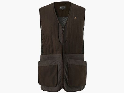 KAMIZELKA STRZELECKA MĘSKA PINEWOOD SHOOTING VEST SUEDE BROWN