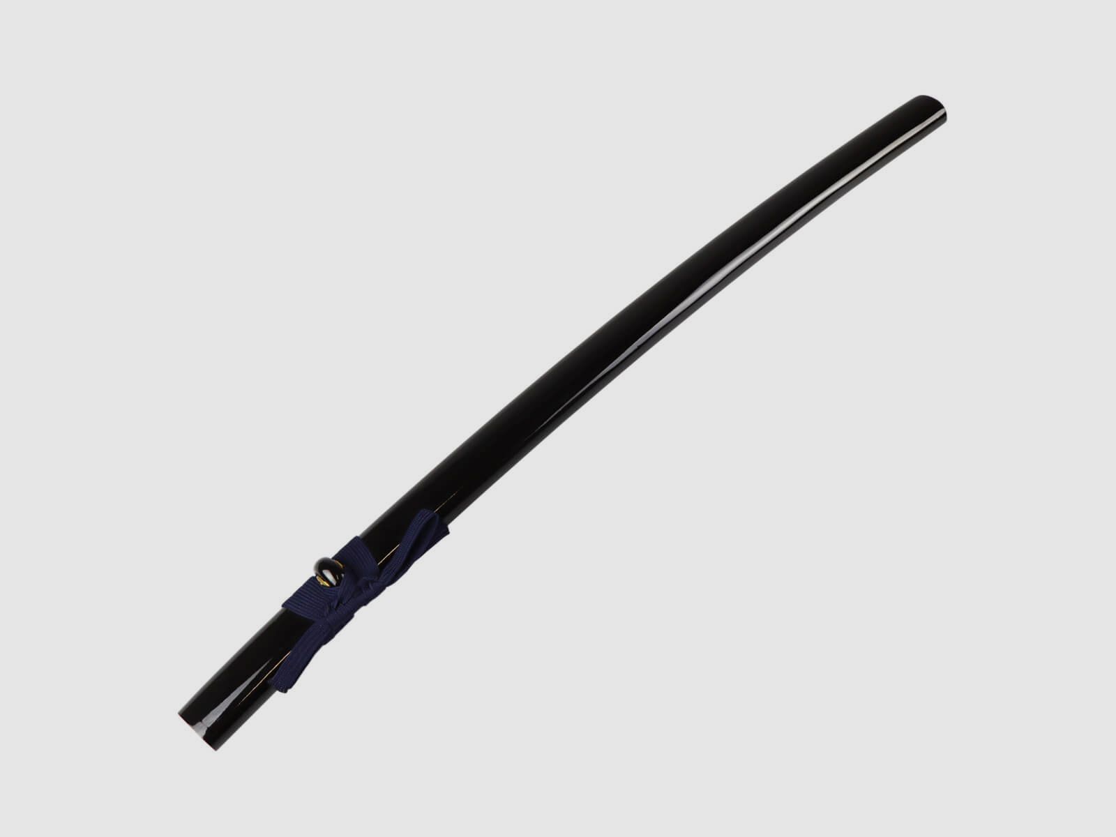 Saya Schwertscheide mit blauer Sageo fr Katana Saya