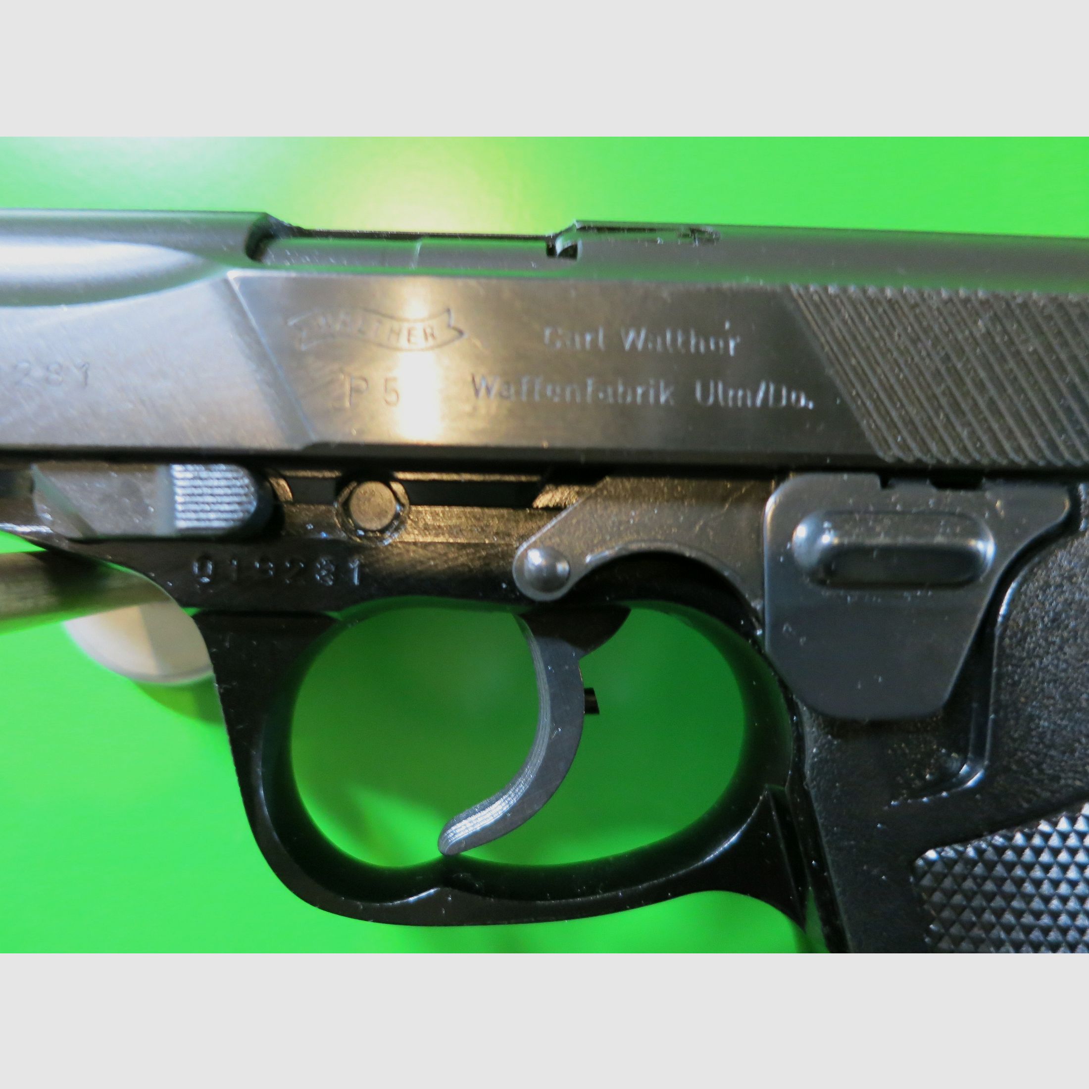 Walther/Ulm, Modell  P5, Kal. 9 mm Luger, Dienstpistole, 007     #31