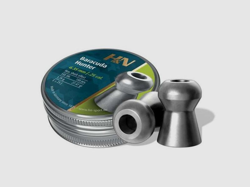 H&N SPORT PATRONEN HN BARACUDA HUNTER 6.35X150