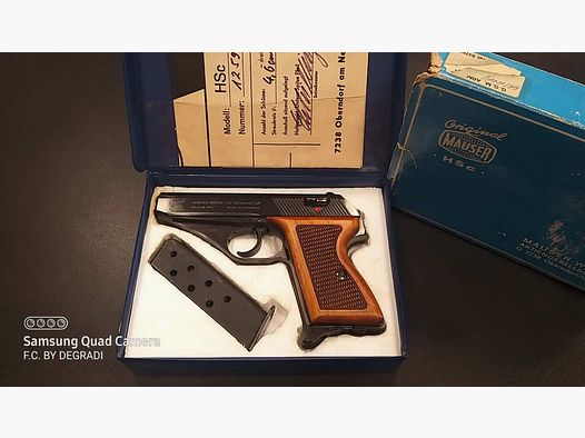 MAUSER MODEL HSC CALIBRO 7,65 BROWNING