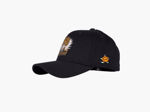 SQRTN Elchgeweih 120 Kappe Schwarz