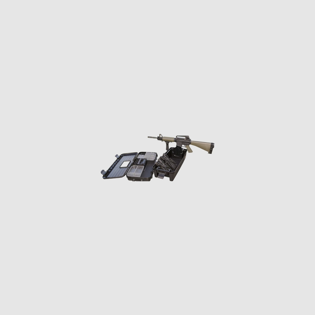 Taktischer Waffenreinigungsständer Tactical Range Box TRB-40 MTM tactical, Bild 1 von 4