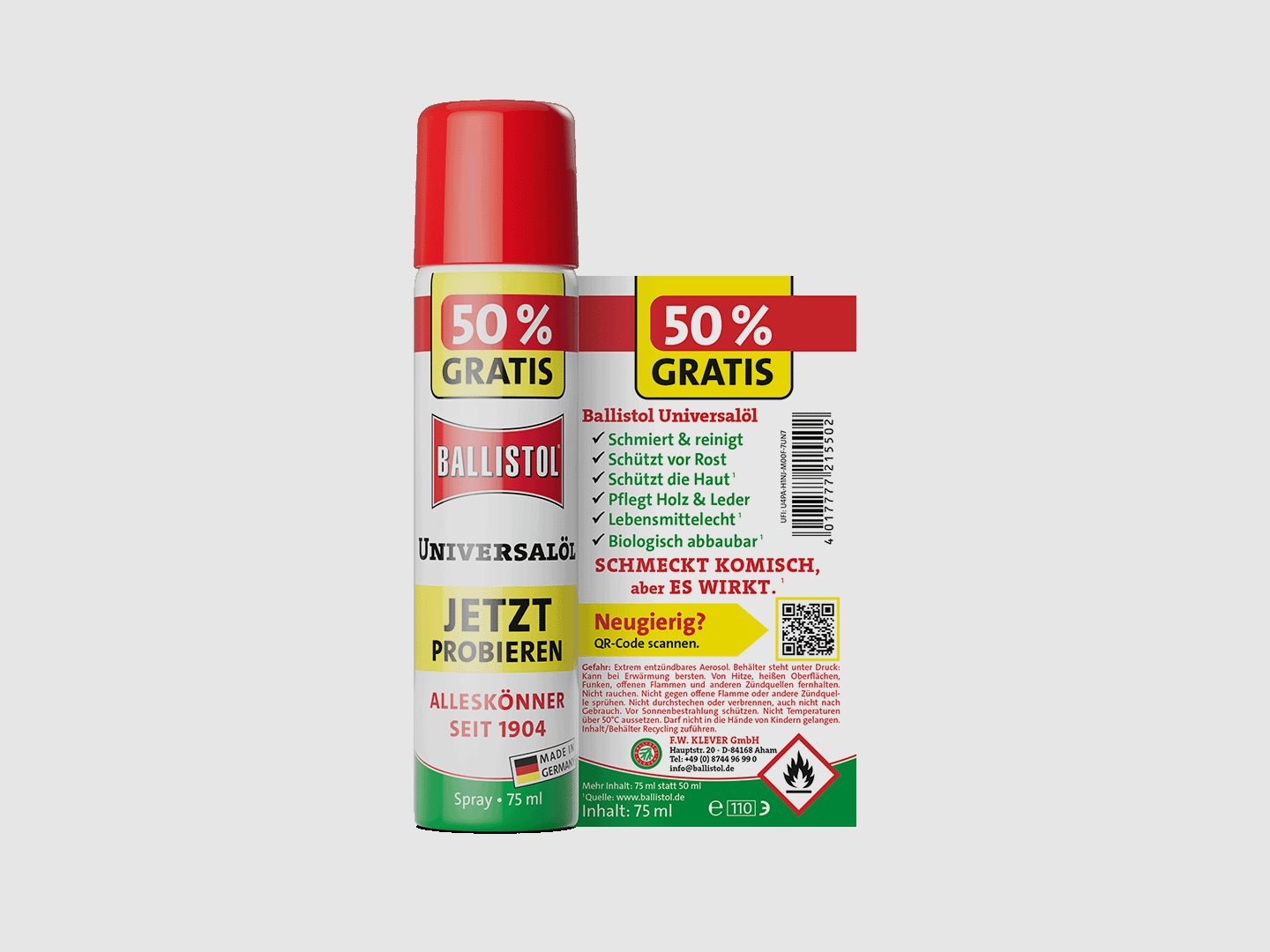 Ballistol Uniwersalne Olej - Spray 75ml