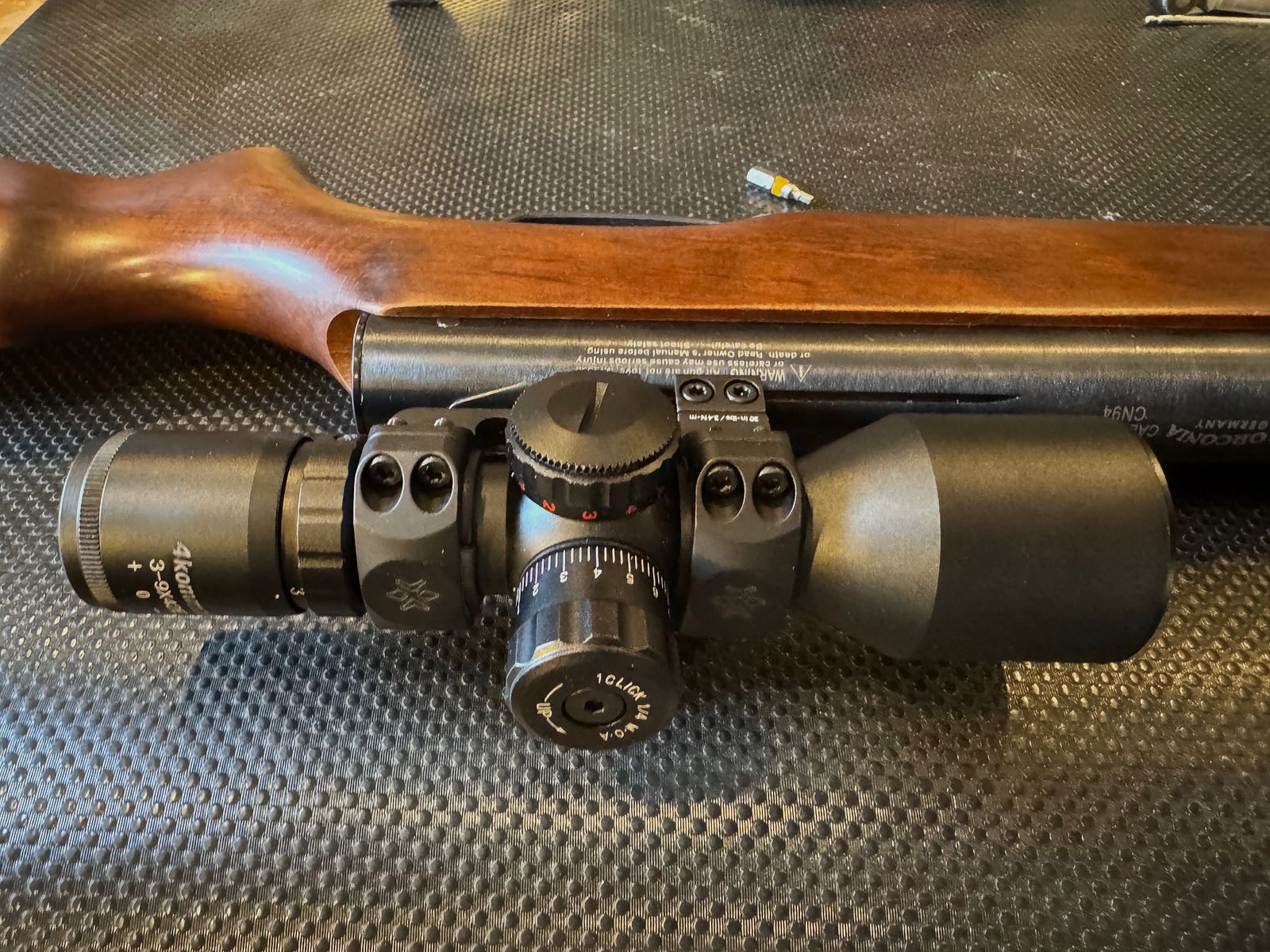 Norconia B88 Unterhebelspanner 7,5J 4,5mm inkl. Zielfernrohr 3-9 x 45