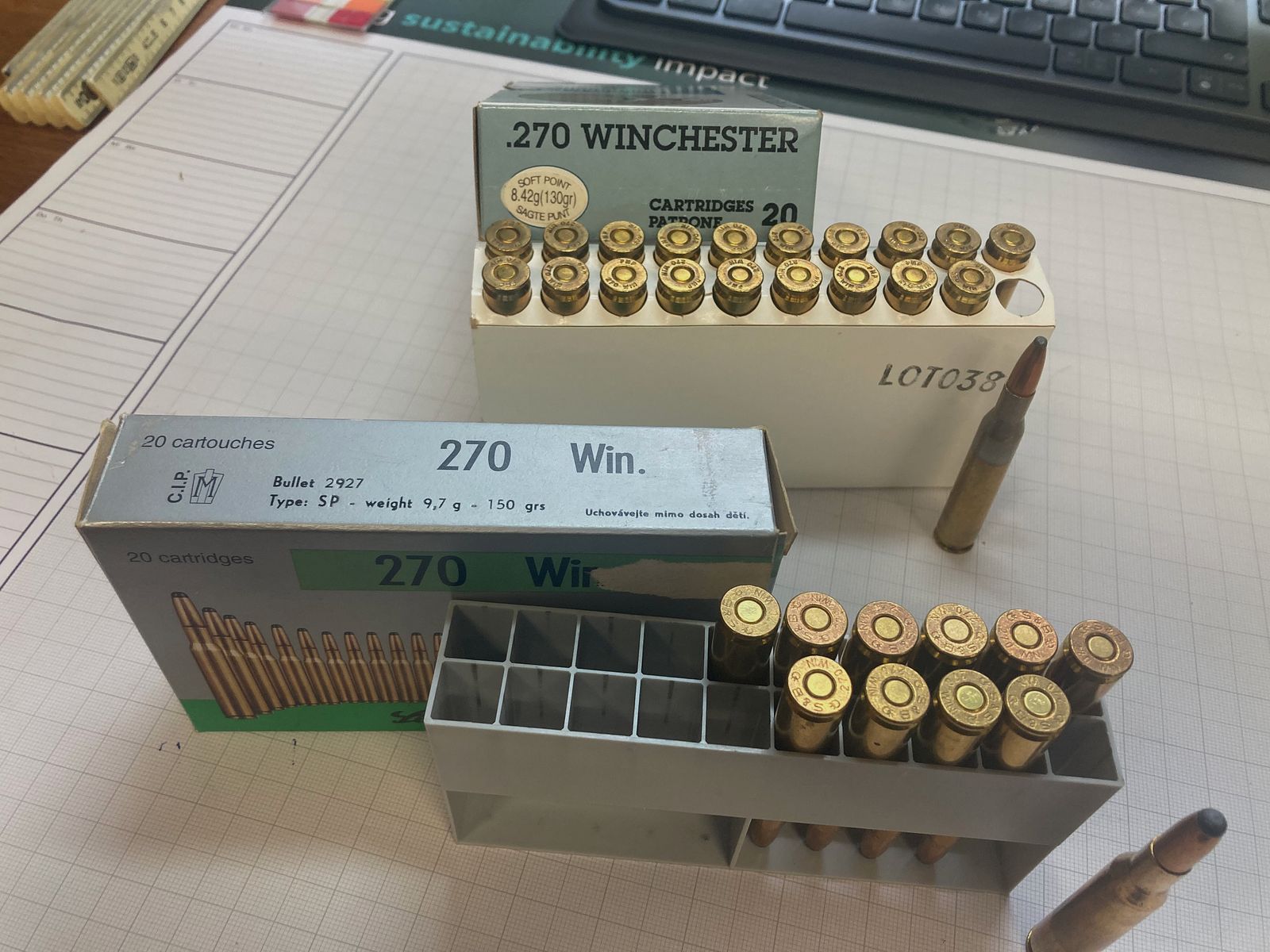 .270 Win surplus ammunition