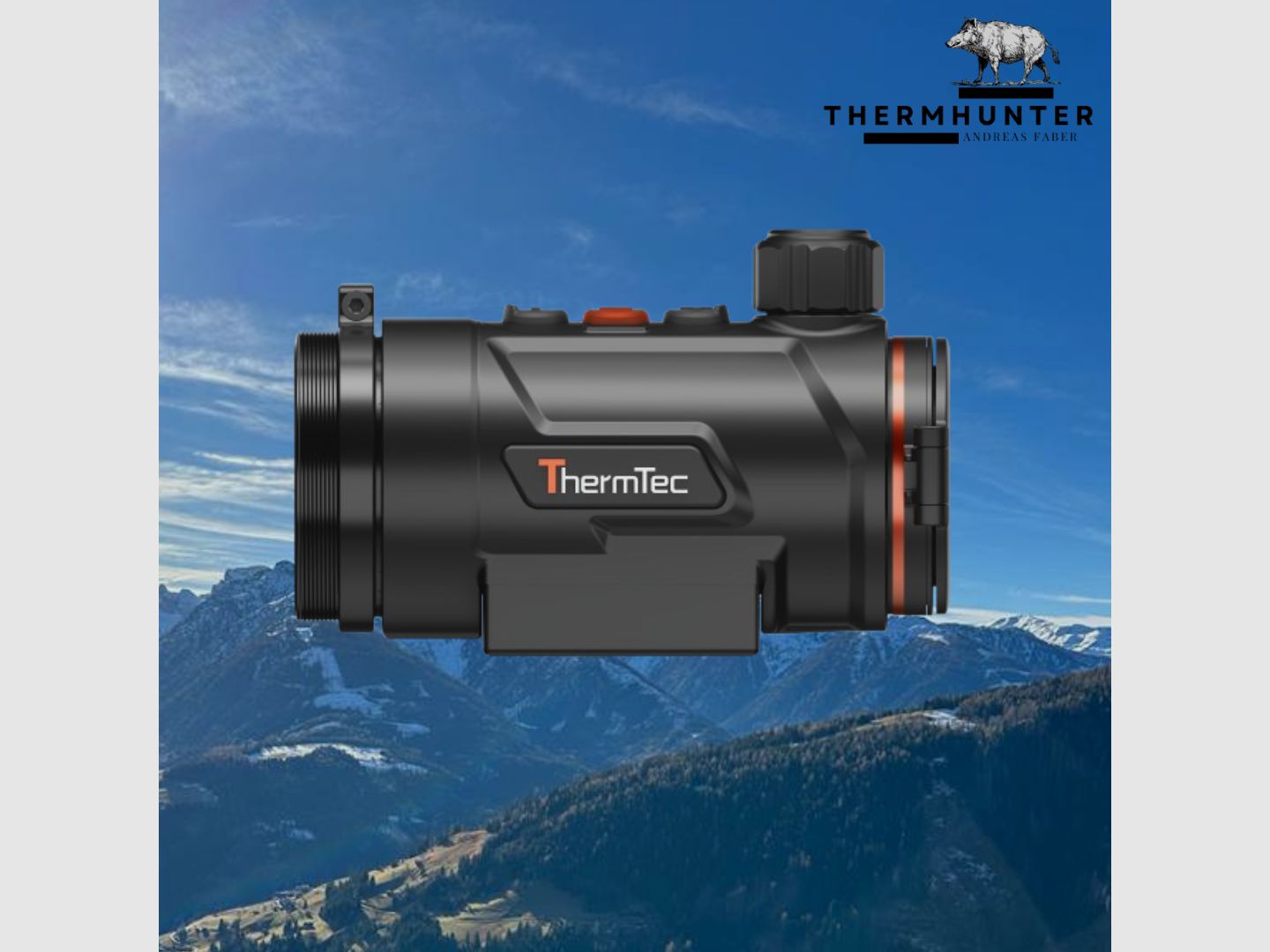 ThermTec Hunt Pro 635 incluant adaptateur appareil de vision thermique
