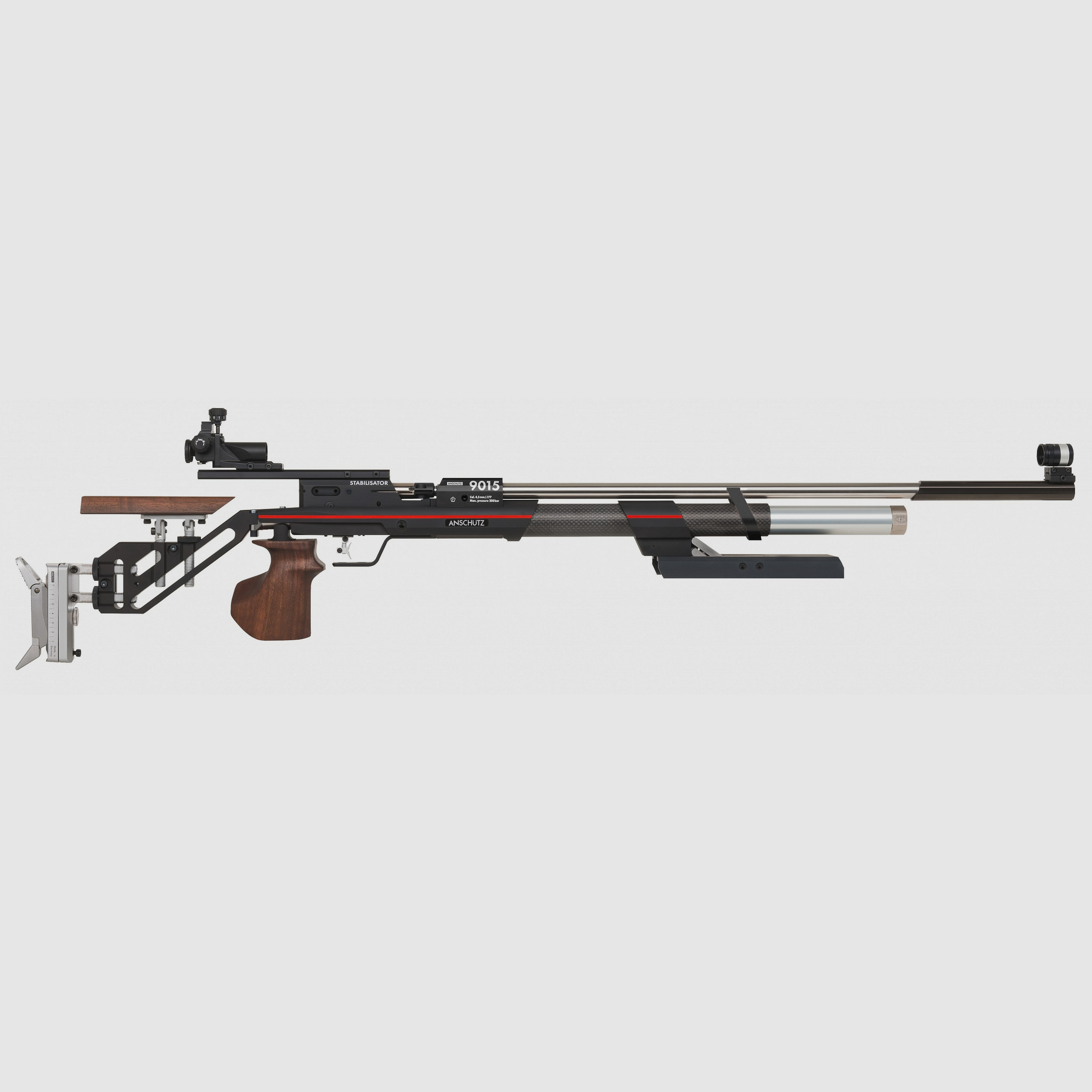 Anschütz 9015A One Basic Soporte empuñadura derecha tamaño L carabina de aire match