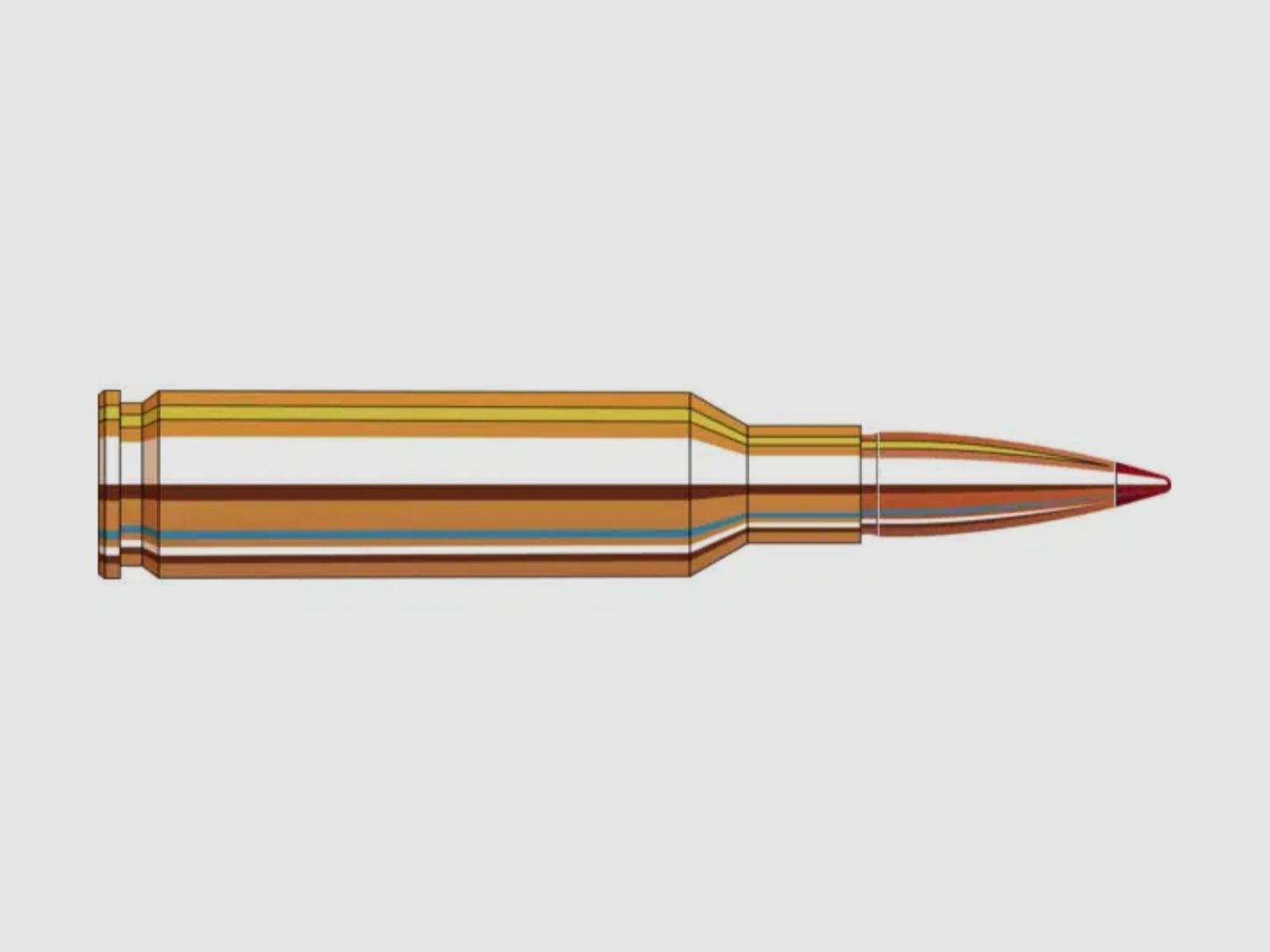 Hornady 814904 6,5 Creedmoor Superformance CX 7,8g 120gr. bleifrei Büchsenmunition