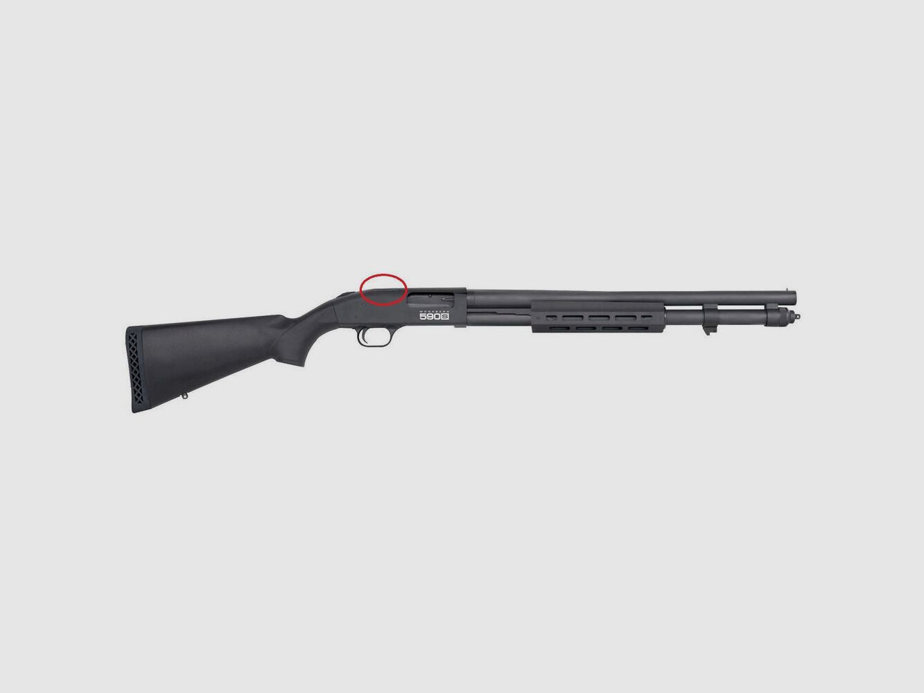 Mossberg 590S Optic-Ready 20" (20 Zoll) Black 12/76