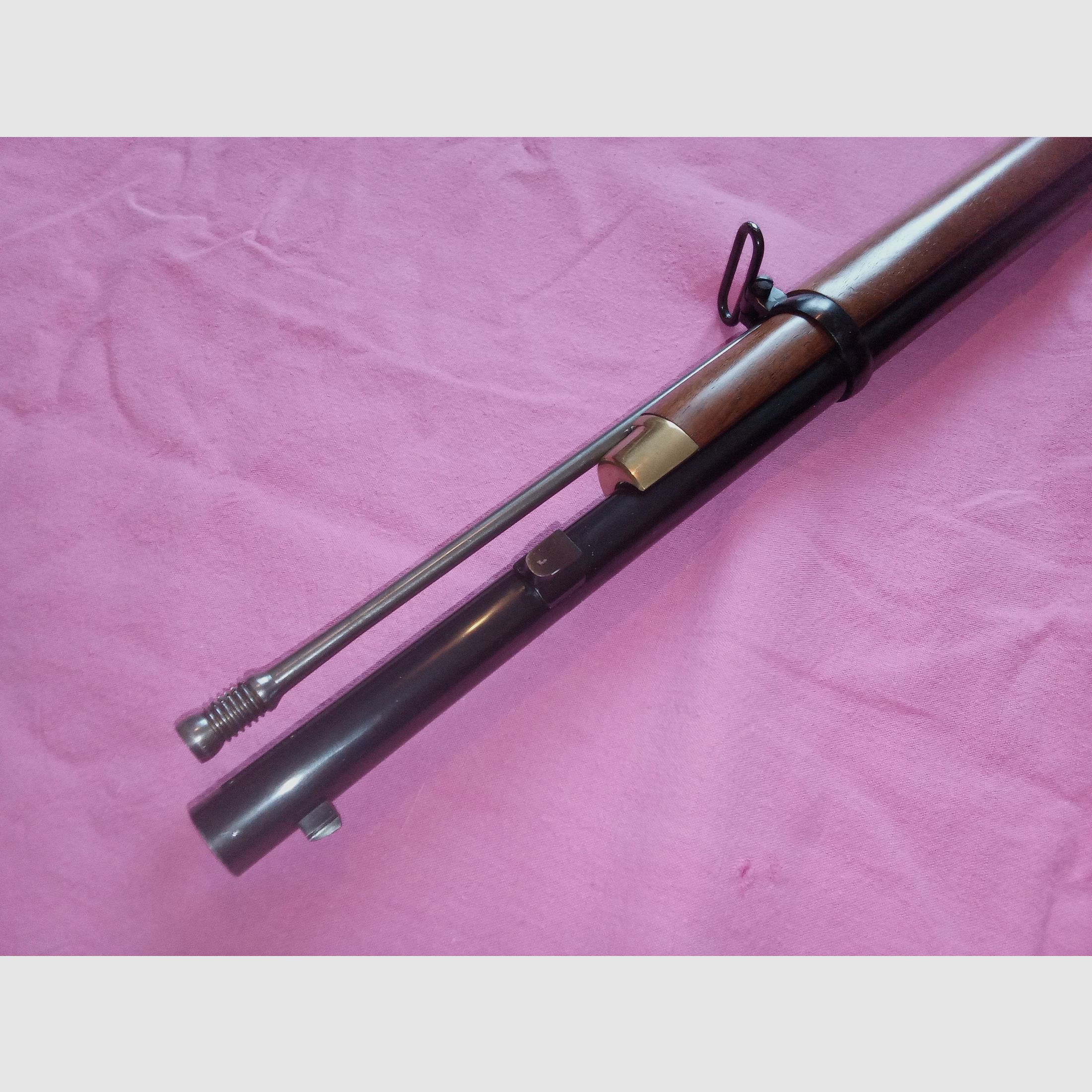 Fusil PEDERSOLI Enfield 2 Bandes Pat 1858 à Percussion Cal 577