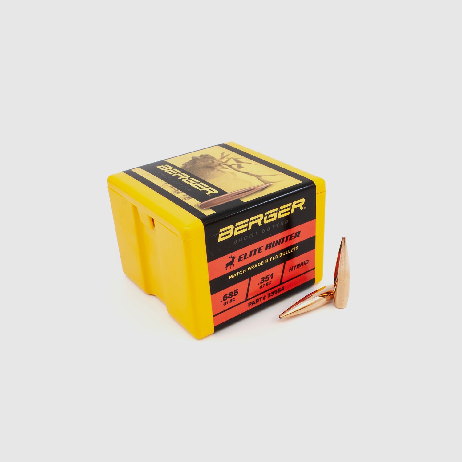 Berger Geschoss .338 Elite Hunter 250GR 100 Stück