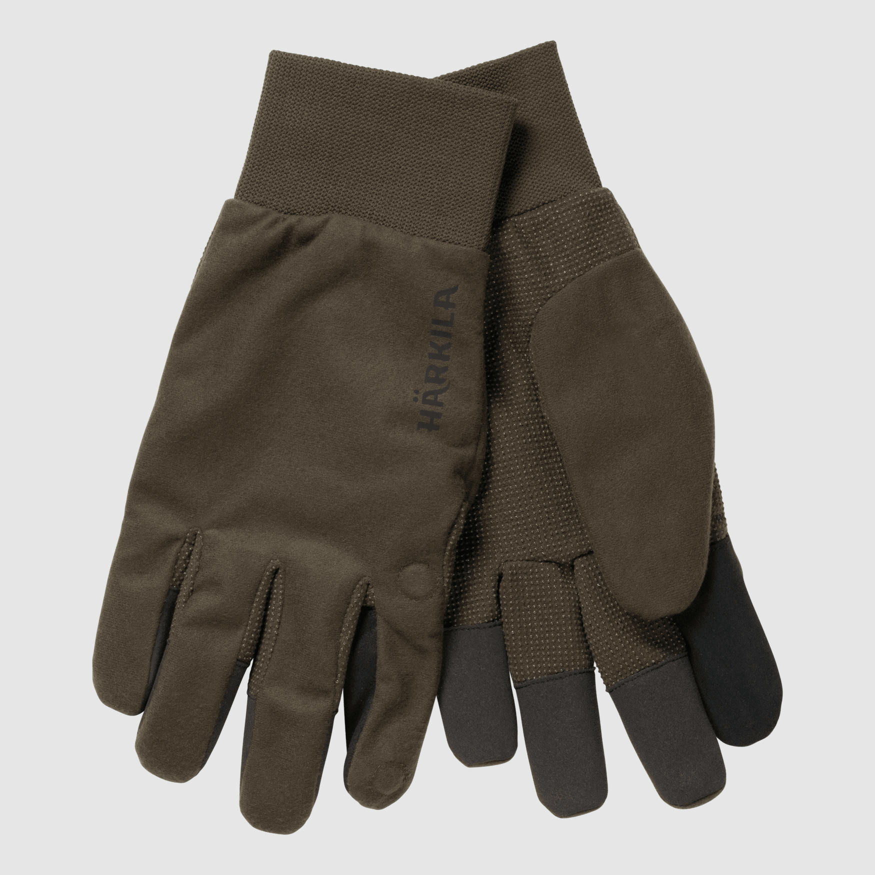 Gants Härkila Garor HWS avec doigt repliable Hommes Chasse Vert L