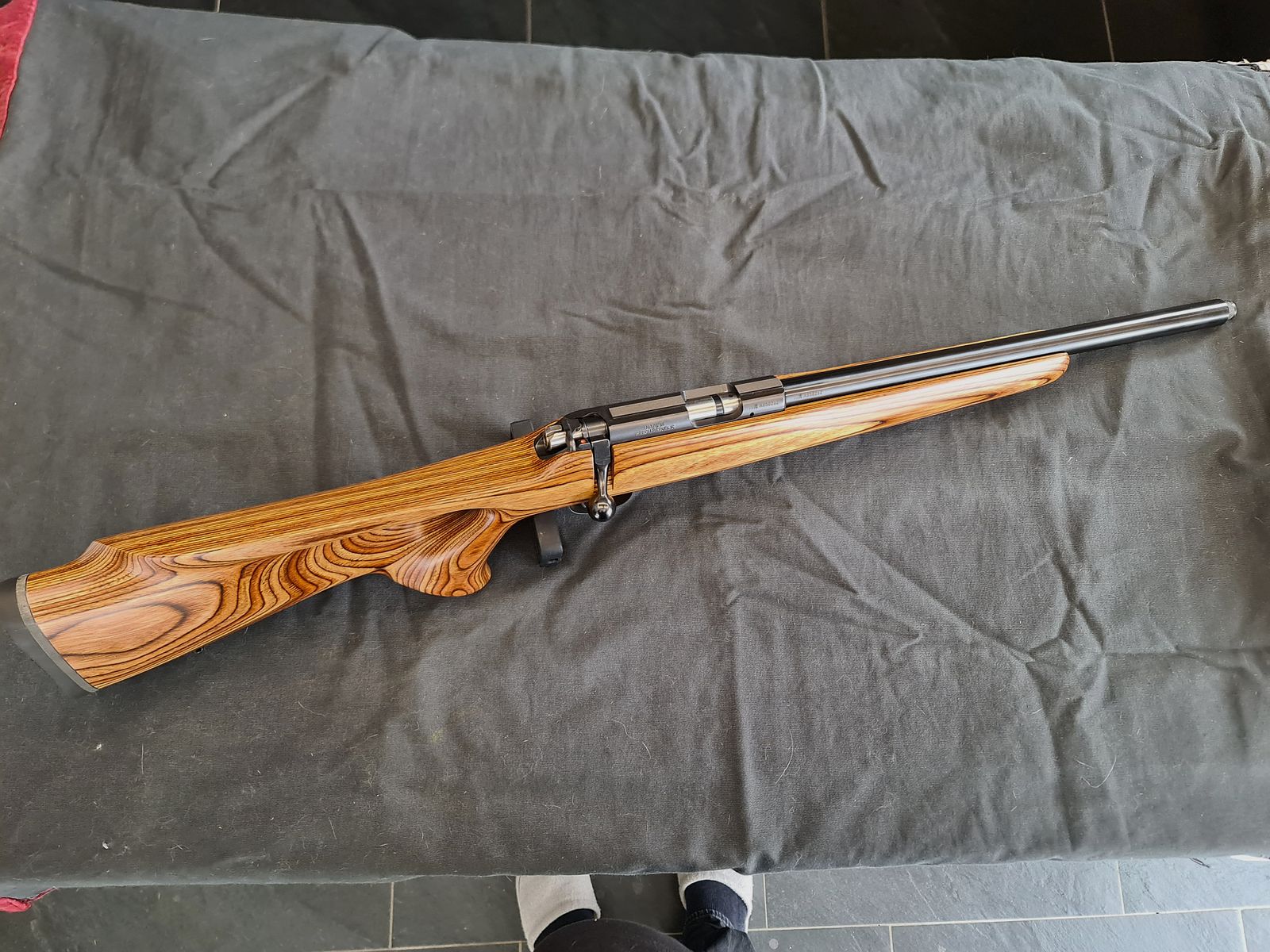 Repeater rifle CZ 455 Varmint Thumbhole .22lr muzzle thread