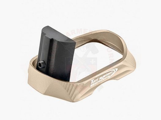 Magwell Aluminium Toni System pour Glock 19 Gen5 TAN