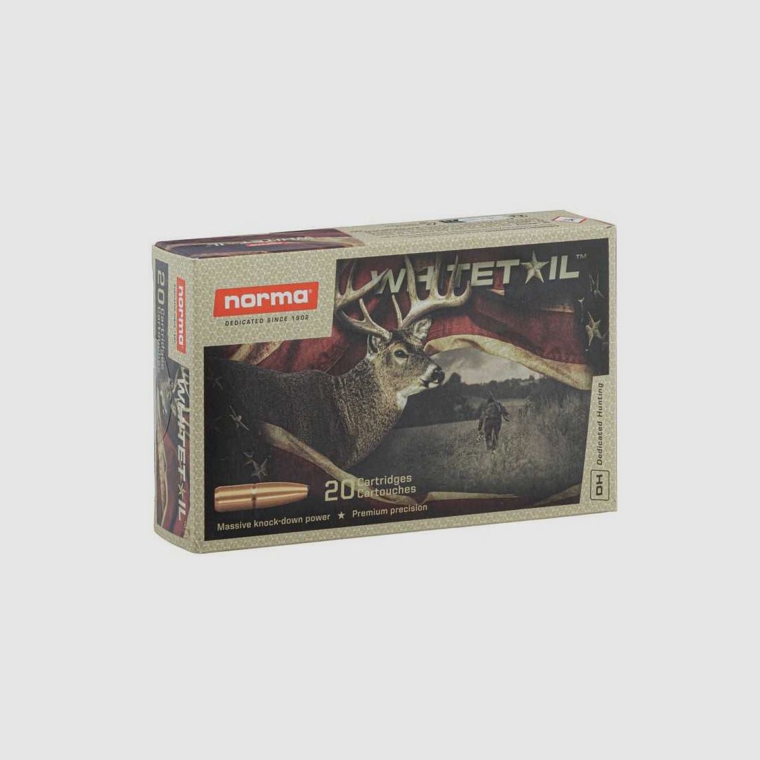 Norma 7mm Rem Mag Whitetail 150 grains / 9,7 g - 7mm Rem Mag Whitetail 150 gr / 9,7 g, Bild 4 von 4