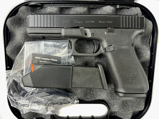 Almost new Glock 20 Gen 5 MOS .10mm Auto