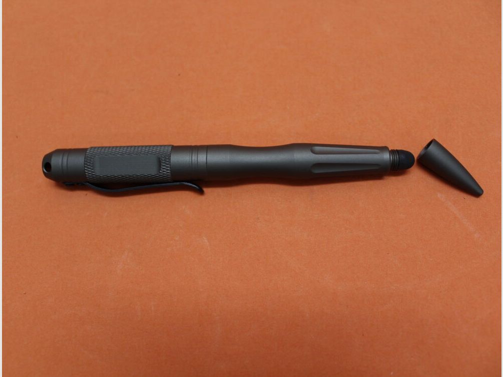 Oberland Arms Oberland Arms Sepp Pen grau: Alu harteloxiert mit Touchpad-Gummi (5149-GY)