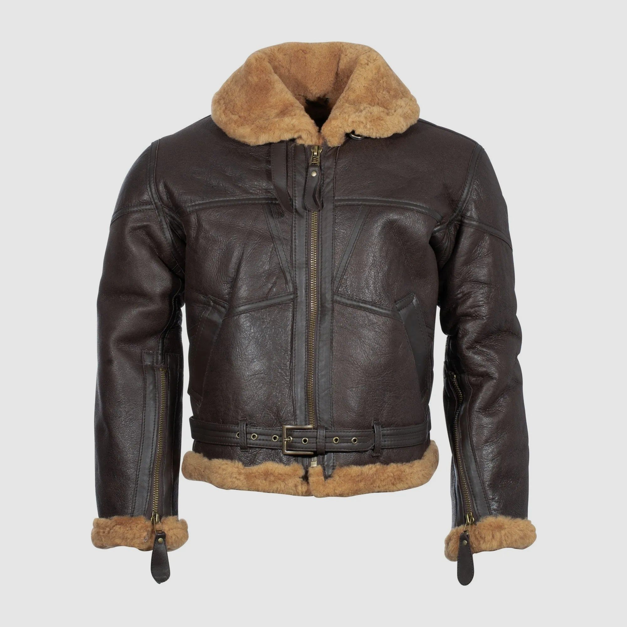 Mil-Tec Britische Bomberjacke RAF Lammfell