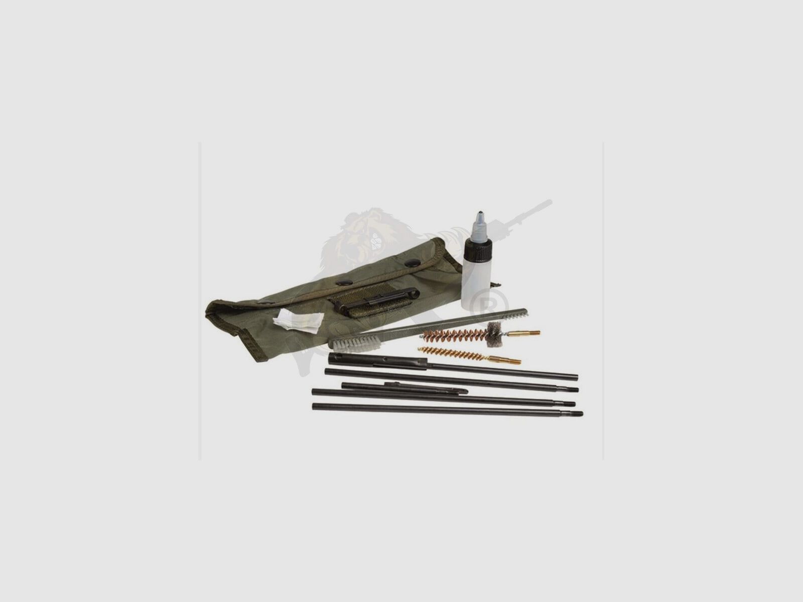 MIL-TEC US reinigingsset kaliber 5.56 M16/Famas/G36 in olijf