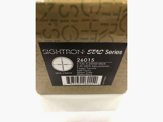 SIGHTRON CAN S TAC 4-20X50 MOA