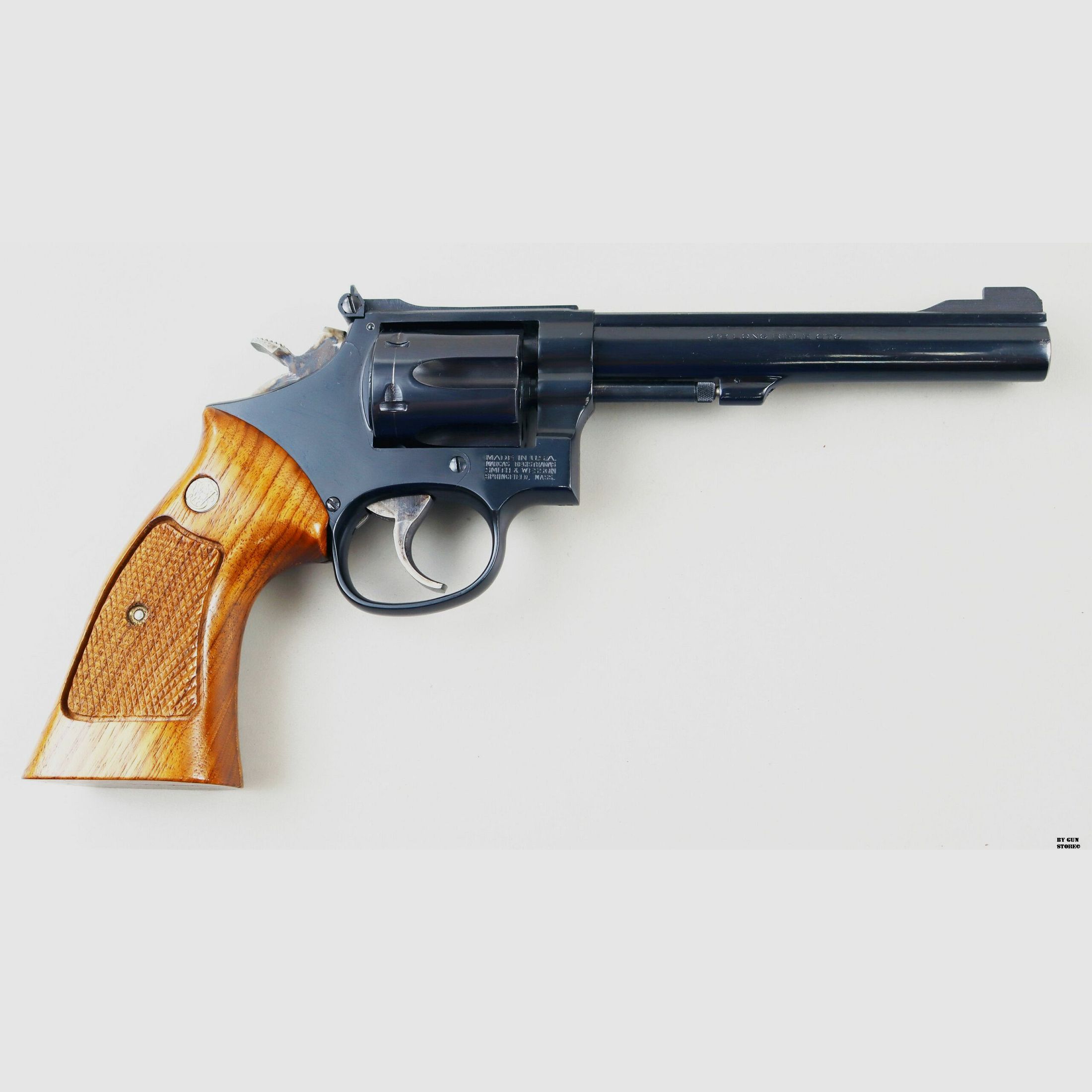 Revólver Smith & Wesson mod. 17-6 K22 Masterpiece cal. .22 LR n.º de serie BEF3899, imagen 3 de 8