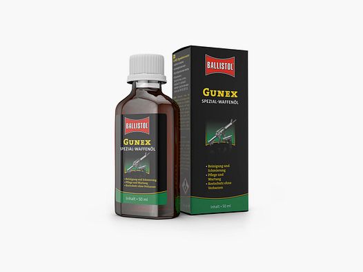 Ballistol Gunex speciaal wapolie - 50ml fles