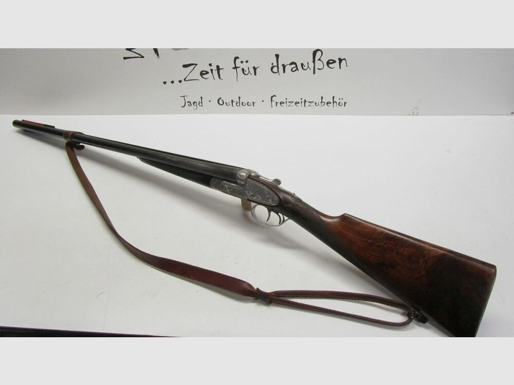 Grulla San Remo side lock double shotgun 12/70 Mod. 219 12/70