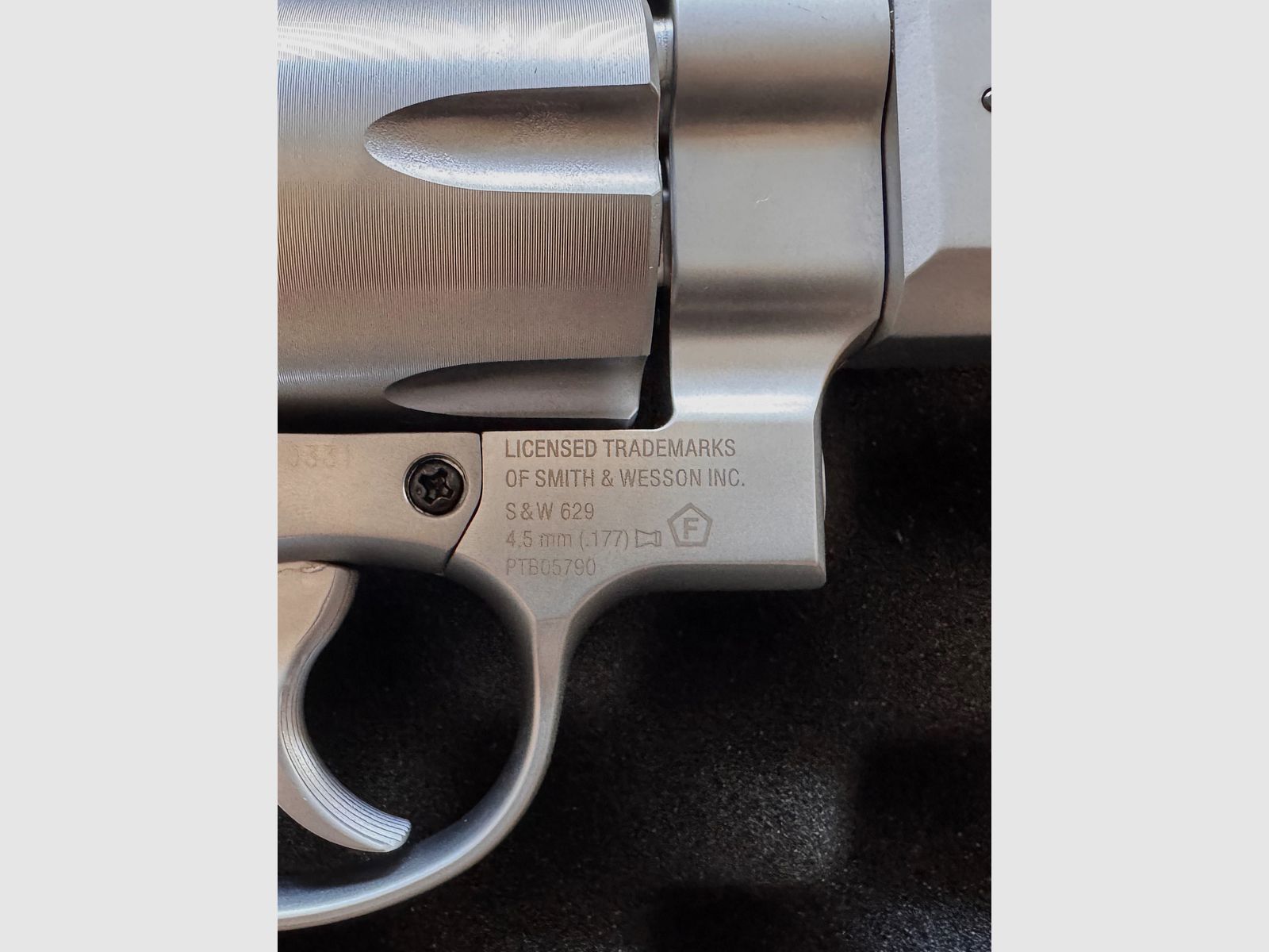 Smith & Wesson 629 Competitor CO₂ Revolver 4.5 mm Diabolo