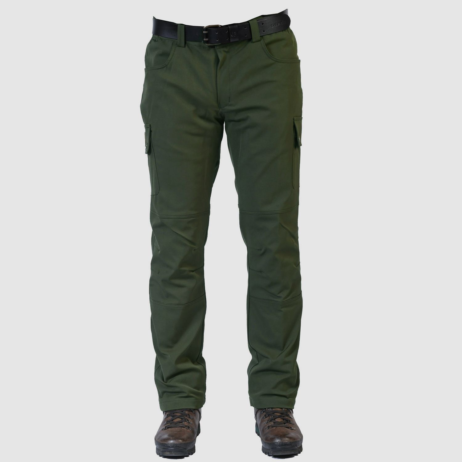 Hubertus Dornenhose mit Futter Dunkel-oliv