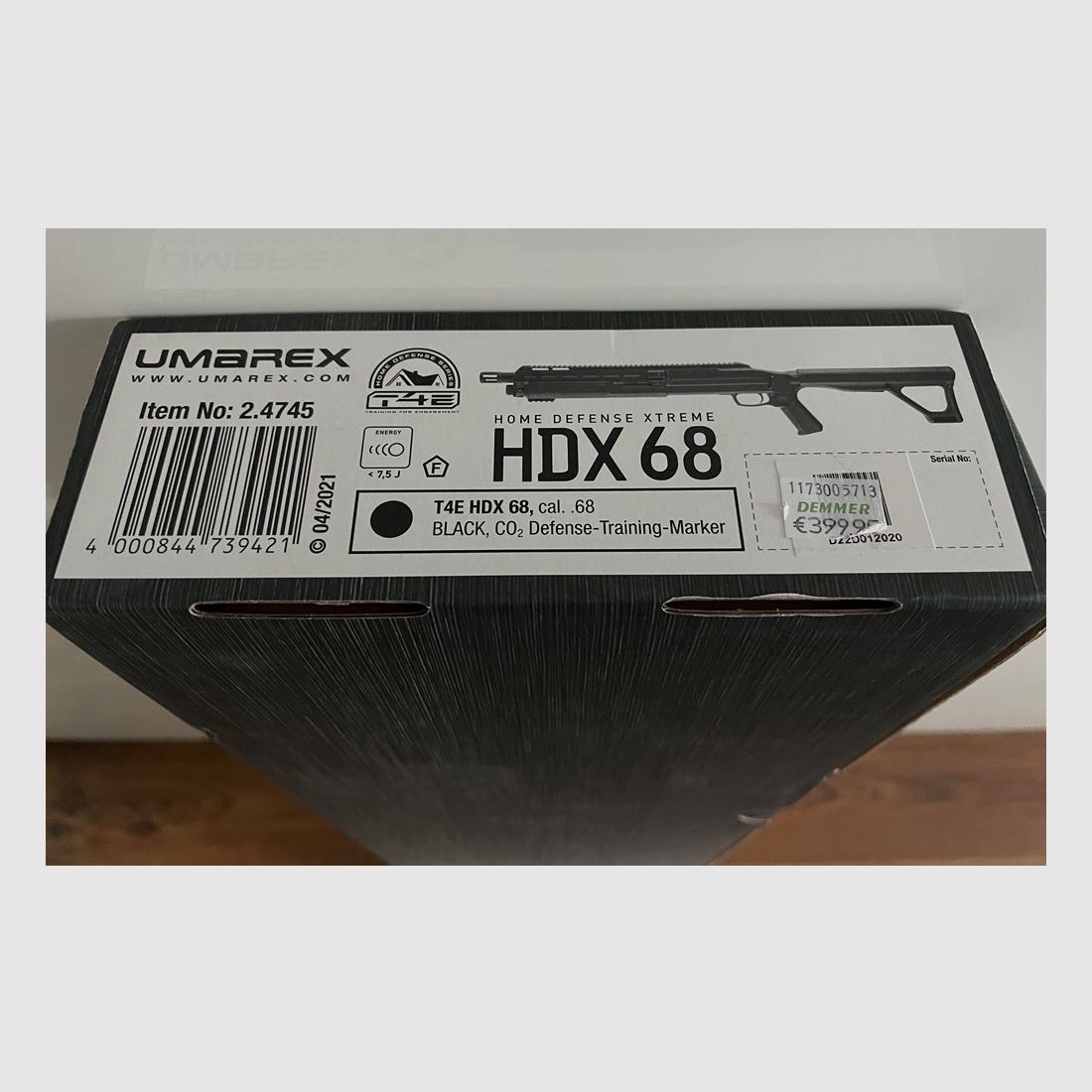 UMAREX T4E HDX 68 - mit Zubehör (nie benutzt) in OVP