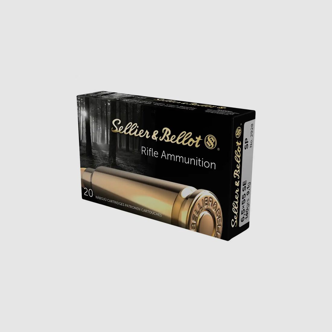 SELLIER & BELLOT 6,5x55 - TM/SP - 140GRS. - 20 STÜCK
